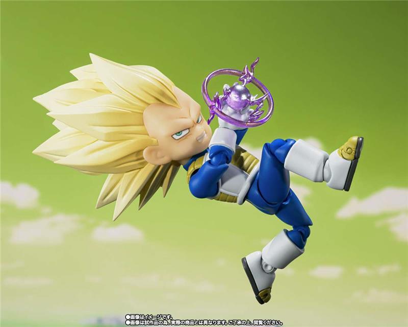 S.H. FIGUARTS - DRAGON BALL DAIMA MINI SUPER SAIYAN 3 VEGETA