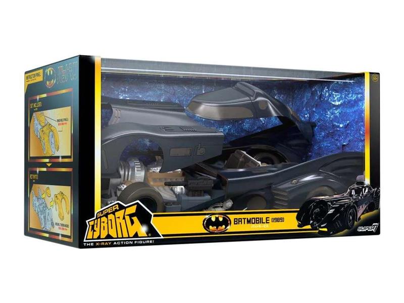 BATMAN SUPER CYBORG BATMOBILE 1989 FULL COLOR