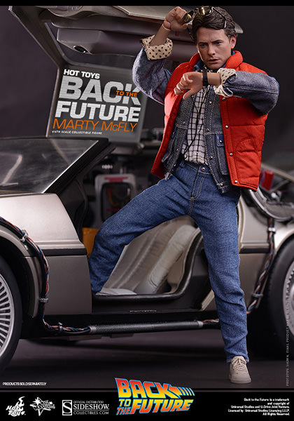 hot toys marty mcfly back to the future 2
