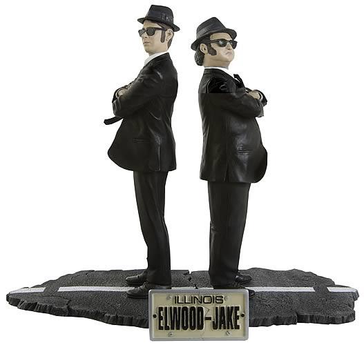 THE BLUES BROTHERS - JAKE AND ELWOOD 2 FIGURES SET