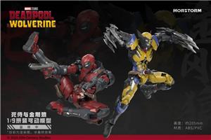 1/9 DEADPOOL E WOLVERINE MODEL KIT