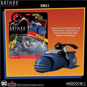 5 POINTS - BATMAN THE ANIMATED SSERIES 2 BATMAN & BATCYCLE FIG