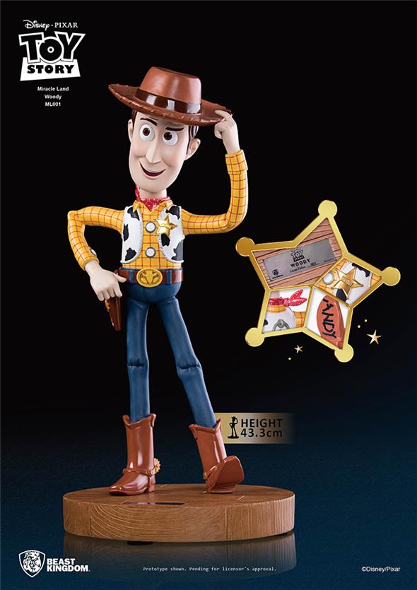 TOY STORY 3 MIRACLE LAND WOODY ST