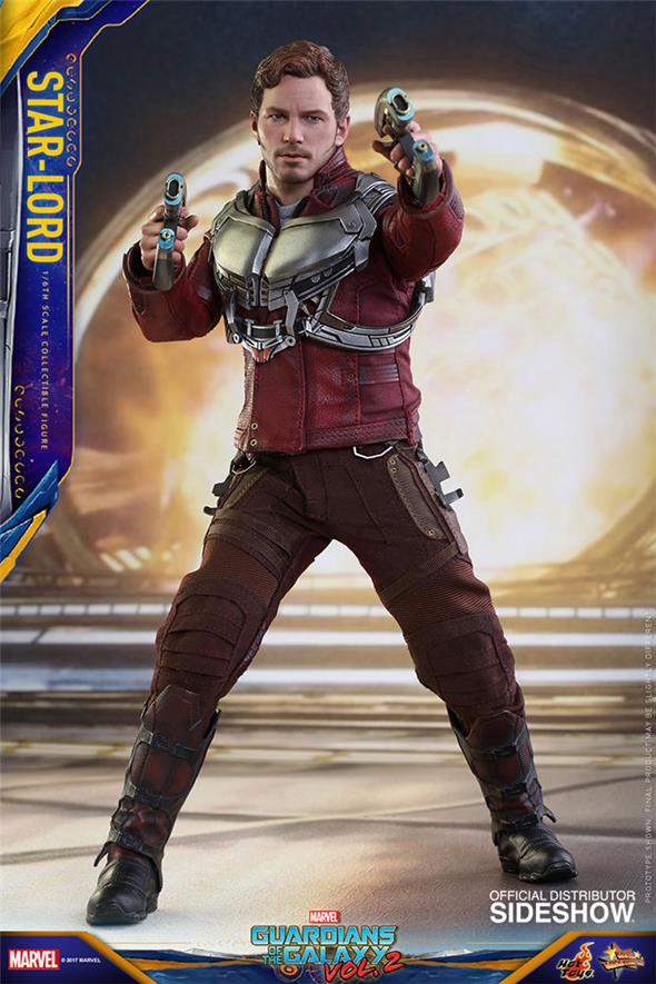 1/6 HOT TOYS - GUARDIANI DELLA GALASSIA 2 STAR-LORD