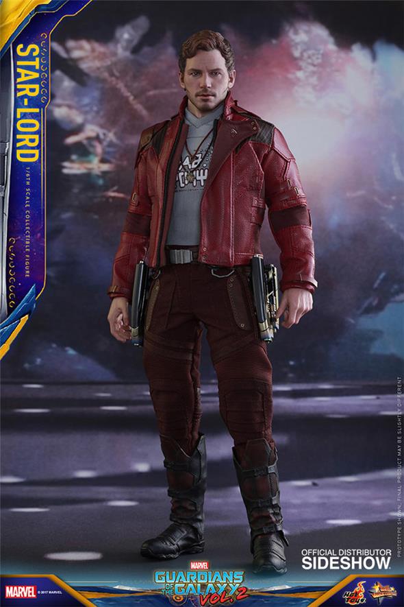 1/6 HOT TOYS - GUARDIANI DELLA GALASSIA 2 STAR-LORD