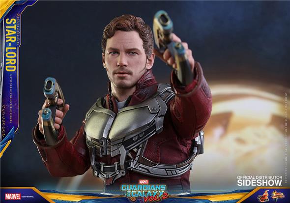 1/6 HOT TOYS - GUARDIANI DELLA GALASSIA 2 STAR-LORD