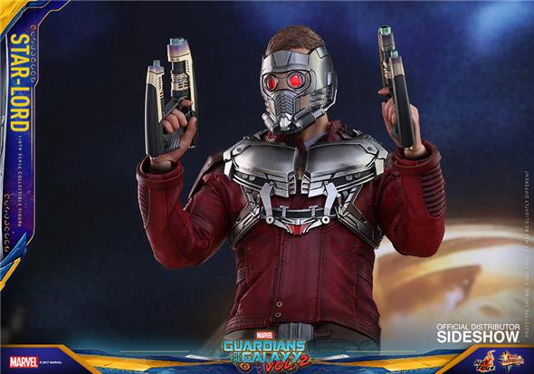 1/6 HOT TOYS - GUARDIANI DELLA GALASSIA 2 STAR-LORD