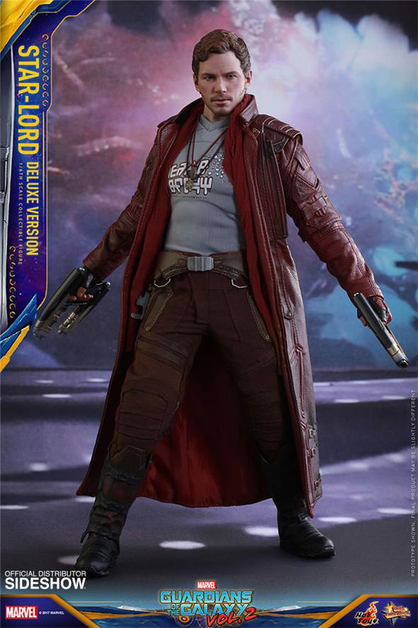 1/6 HOT TOYS - GUARDIANI DELLA GALASSIA 2 STAR-LORD DXL