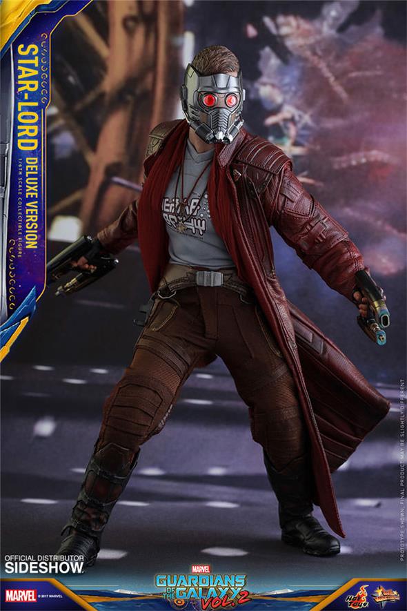 1/6 HOT TOYS - GUARDIANI DELLA GALASSIA 2 STAR-LORD DXL