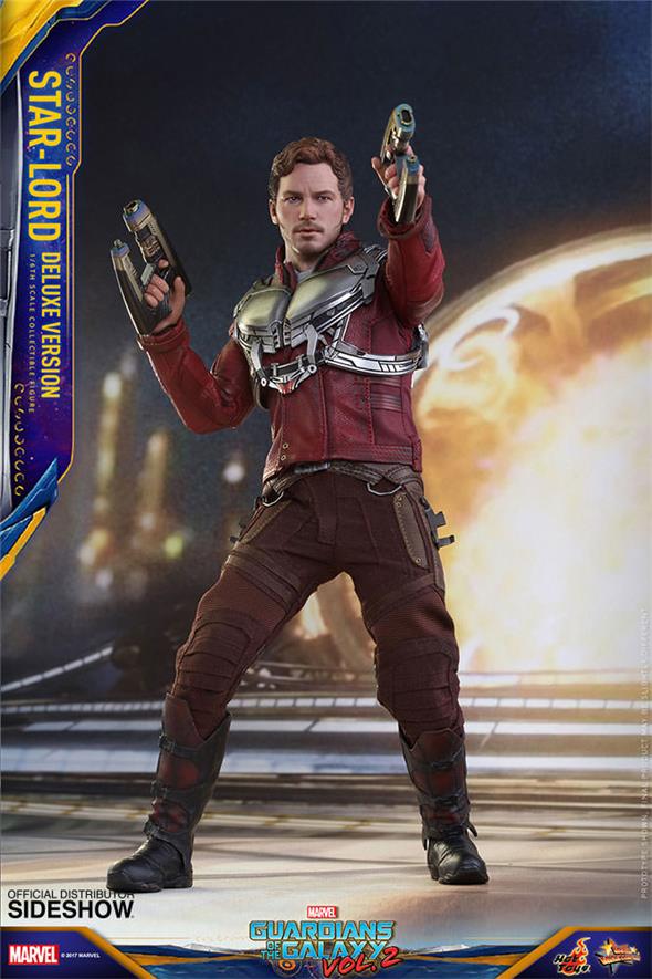 1/6 HOT TOYS - GUARDIANI DELLA GALASSIA 2 STAR-LORD DXL