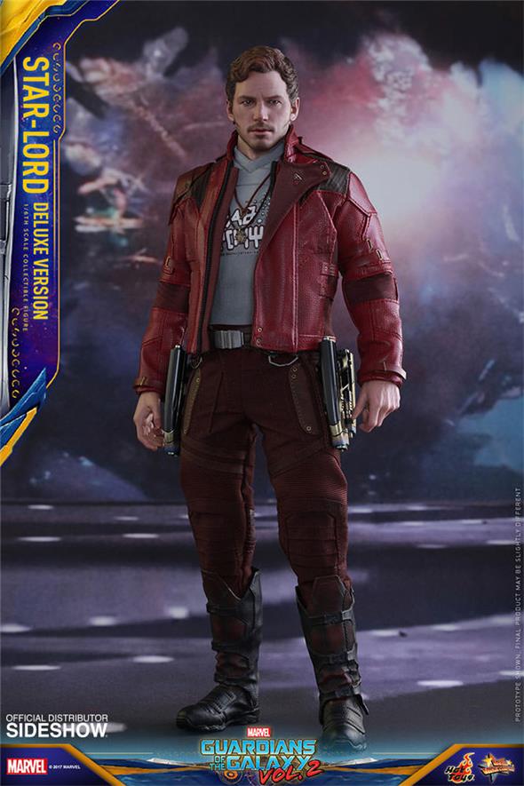 1/6 HOT TOYS - GUARDIANI DELLA GALASSIA 2 STAR-LORD DXL