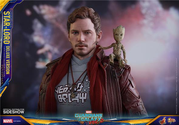 1/6 HOT TOYS - GUARDIANI DELLA GALASSIA 2 STAR-LORD DXL