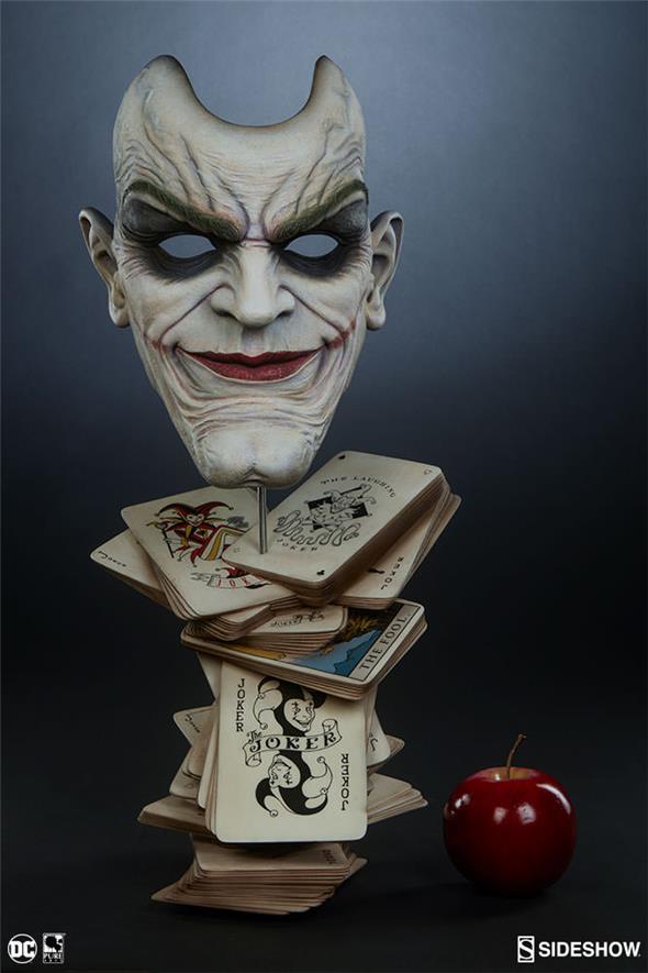 JOKER FACE OF INSANITY LIFE SIZE BUST