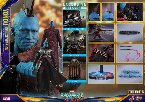 1/6 HOT TOYS - GOTG 2 YONDU DELUXE