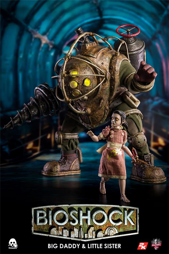 1/6 THREEZERO - BIOSHOCK BIG DADDY&LITTLE SISTER