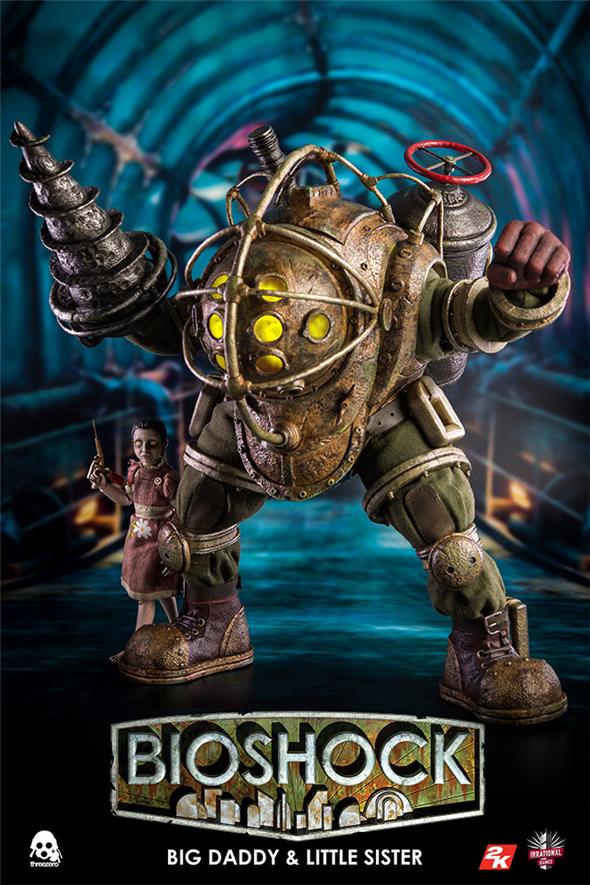 1/6 THREEZERO - BIOSHOCK BIG DADDY&LITTLE SISTER