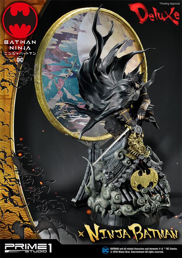 NINJA BATMAN DLX STATUE