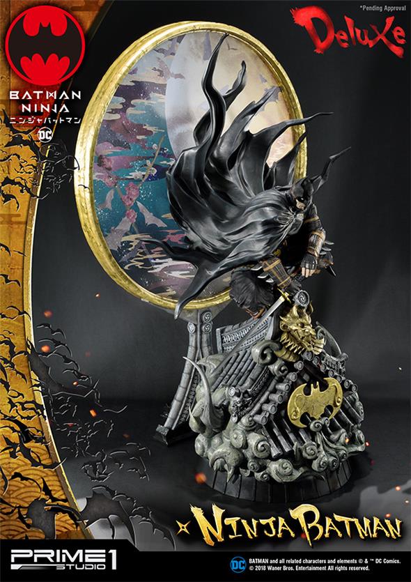 NINJA BATMAN DLX STATUE