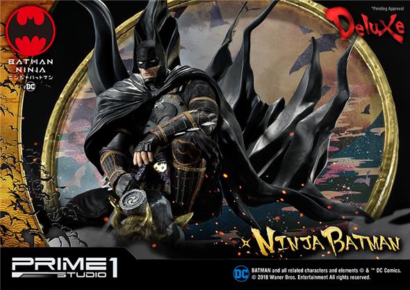 NINJA BATMAN DLX STATUE