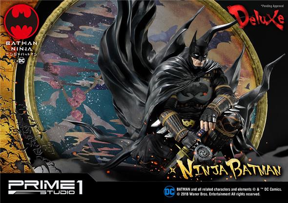 NINJA BATMAN DLX STATUE