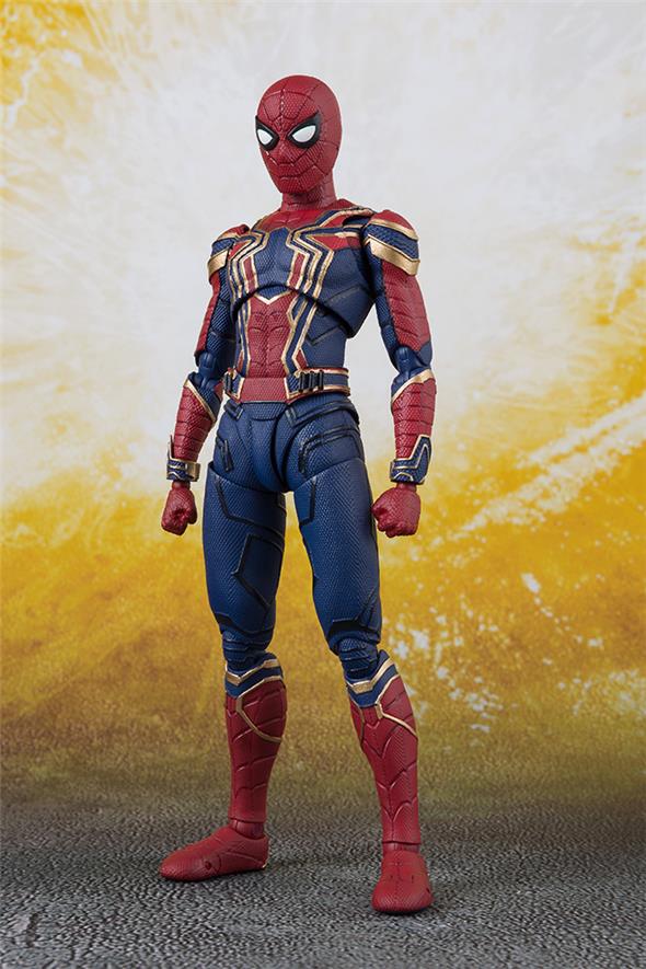 S.H. FIGUARTS - AVENGERS: INFINITY WAR IRON SPIDER & TAMASHII STAGE