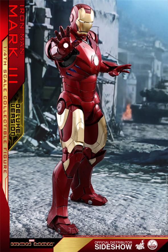 1/6 HOT TOYS - IRON MAN - DELUXE IRON MAN MARK III