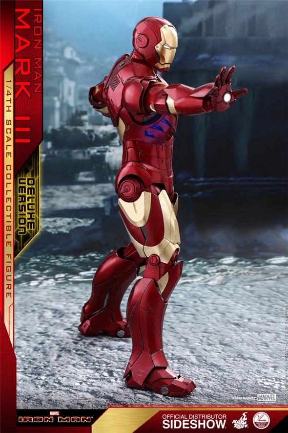 1/6 HOT TOYS - IRON MAN - DELUXE IRON MAN MARK III