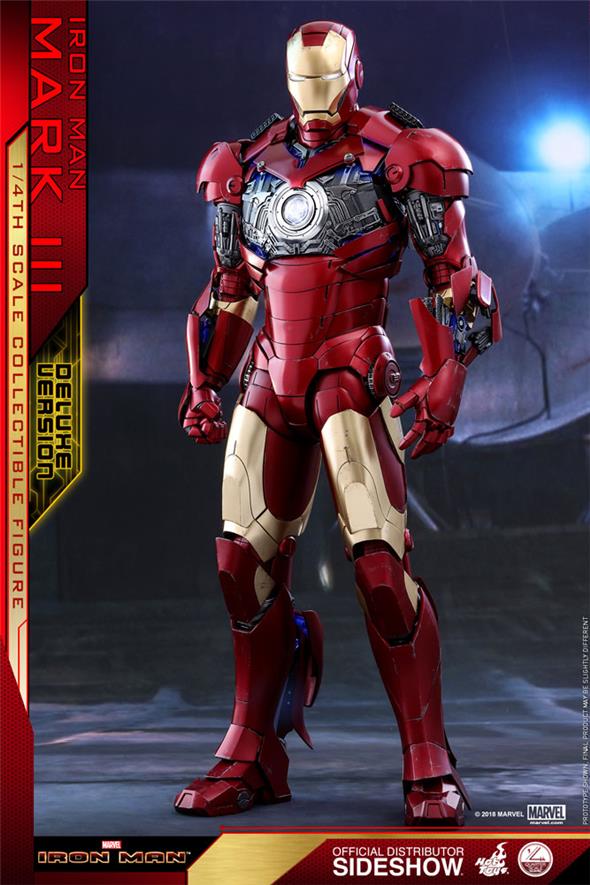 1/6 HOT TOYS - IRON MAN - DELUXE IRON MAN MARK III