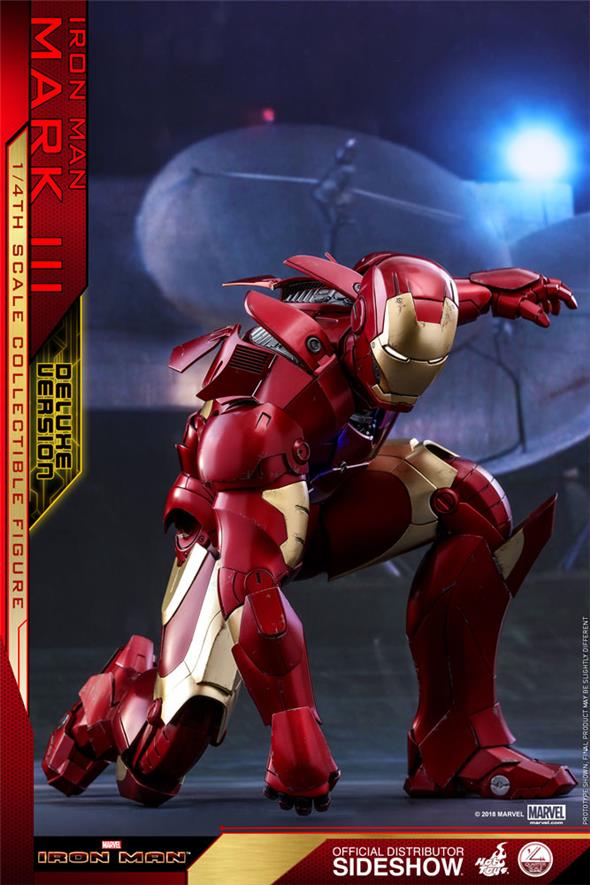 1/6 HOT TOYS - IRON MAN - DELUXE IRON MAN MARK III