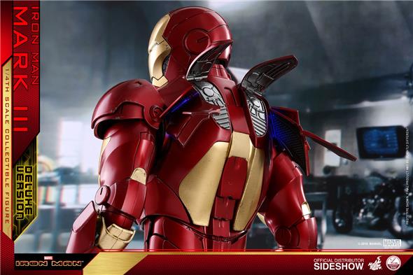 1/6 HOT TOYS - IRON MAN - DELUXE IRON MAN MARK III