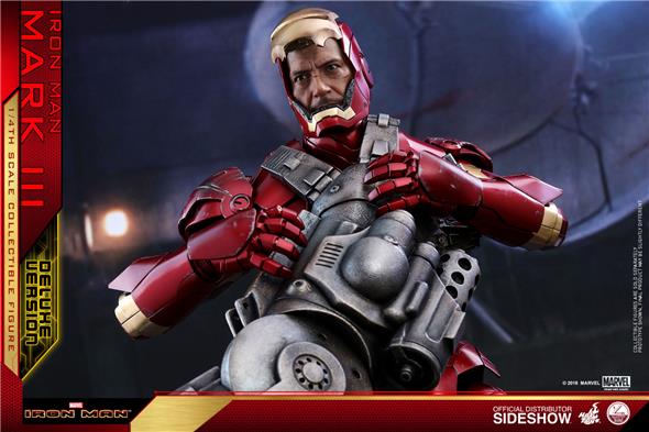 1/6 HOT TOYS - IRON MAN - DELUXE IRON MAN MARK III