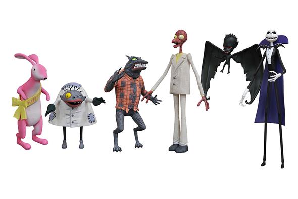 NIGHTMARE BEFORE CHRISTMAS SERIES 5 ASST SET (3)