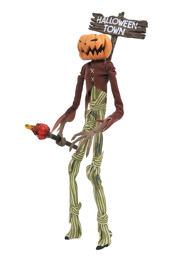 NIGHTMARE BEFORE CHRISTMAS SILVER ANNIVERSARY PUMPKIN KING JACK FIGURE