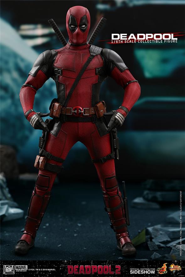 1/6 HOT TOYS - DEADPOOL 2 - DEADPOOL