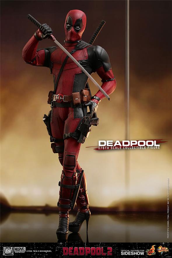 1/6 HOT TOYS - DEADPOOL 2 - DEADPOOL