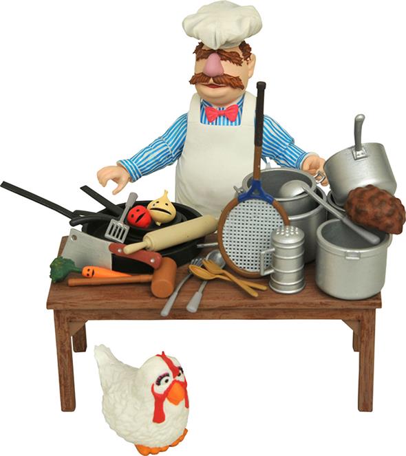 MUPPETS SWEDISH CHEF DLX FIG SET