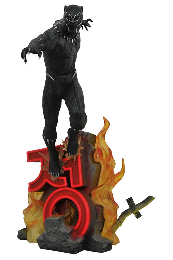 MARVEL PREMIER - BLACK PANTHER MOVIE STATUE