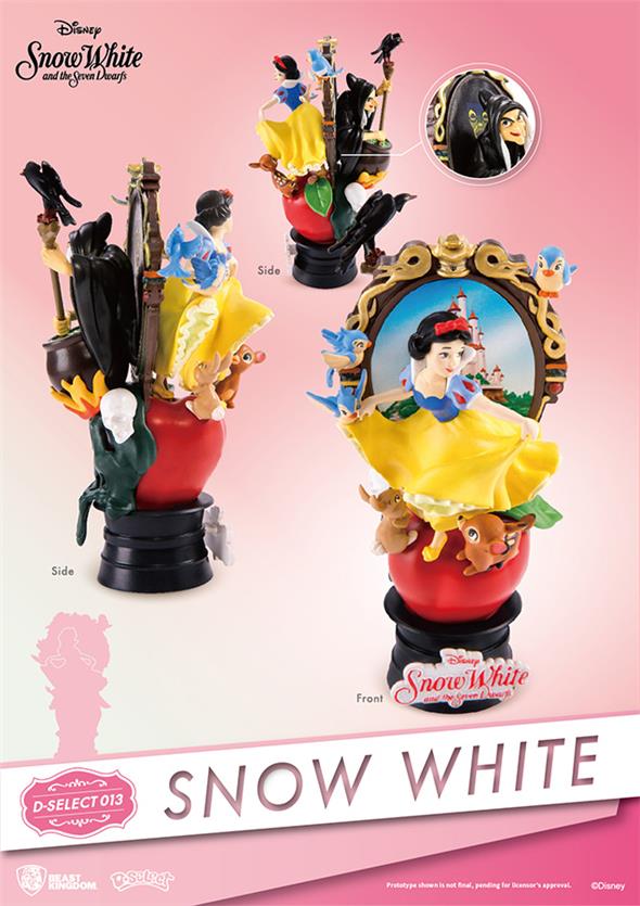 D-SELECT - SNOW WHITE & SEVEN DWARTS DIORAMA