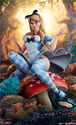 sideshow-fairytale-fantasies-collection-alice-in-wonderland-statue