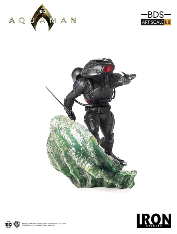 1/10 AQUAMAN BLACK MANTA ART STATUE