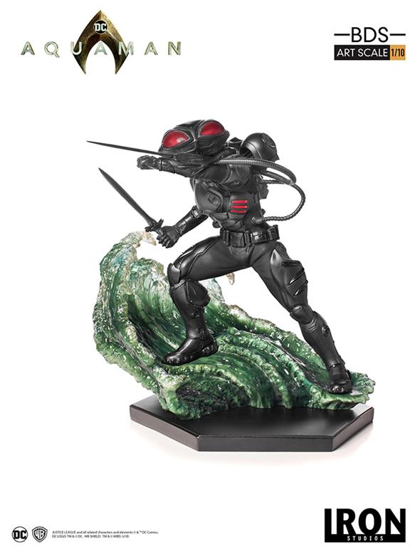 1/10 AQUAMAN BLACK MANTA ART STATUE