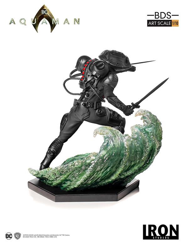 1/10 AQUAMAN BLACK MANTA ART STATUE