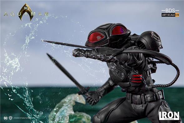 1/10 AQUAMAN BLACK MANTA ART STATUE