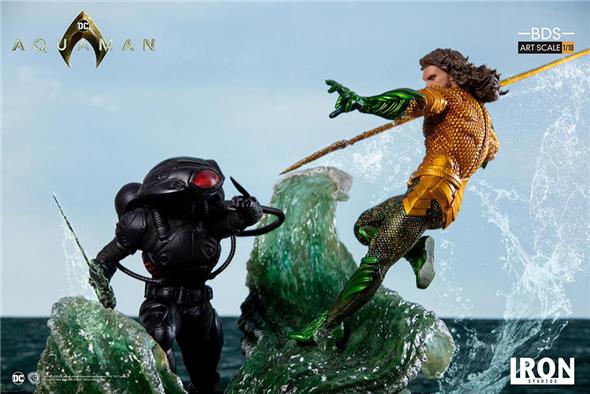 1/10 AQUAMAN BLACK MANTA ART STATUE