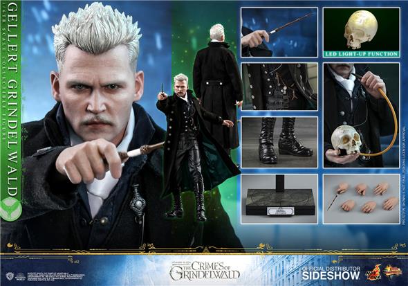 1/6 HOT TOYS - FANTASTIC BEASTS 2 - GELLERT GRINDELWALD