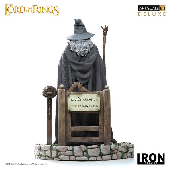 1/10 IRON STUDIOS - LOTR GANDALF DELUXE ART STATUE