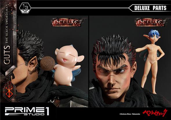 BERSERK GUTS BLACK SWORDSMAN 1/3 DLX STATUE