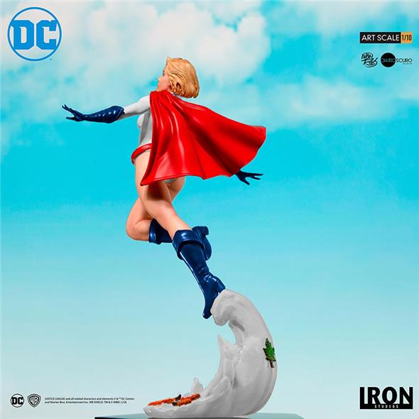 1/10 IRON STUDIOS - POWER GIRL BY IVAN REIS ART SC STATUE