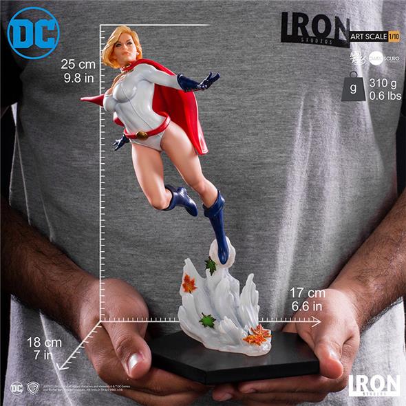 1/10 IRON STUDIOS - POWER GIRL BY IVAN REIS ART SC STATUE