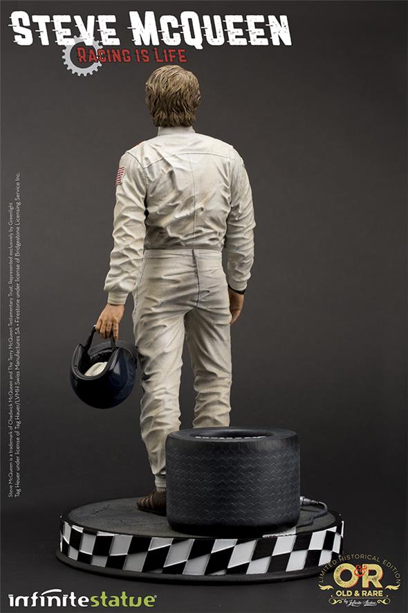 STEVE MCQUEEN OLD & RARE STATUE